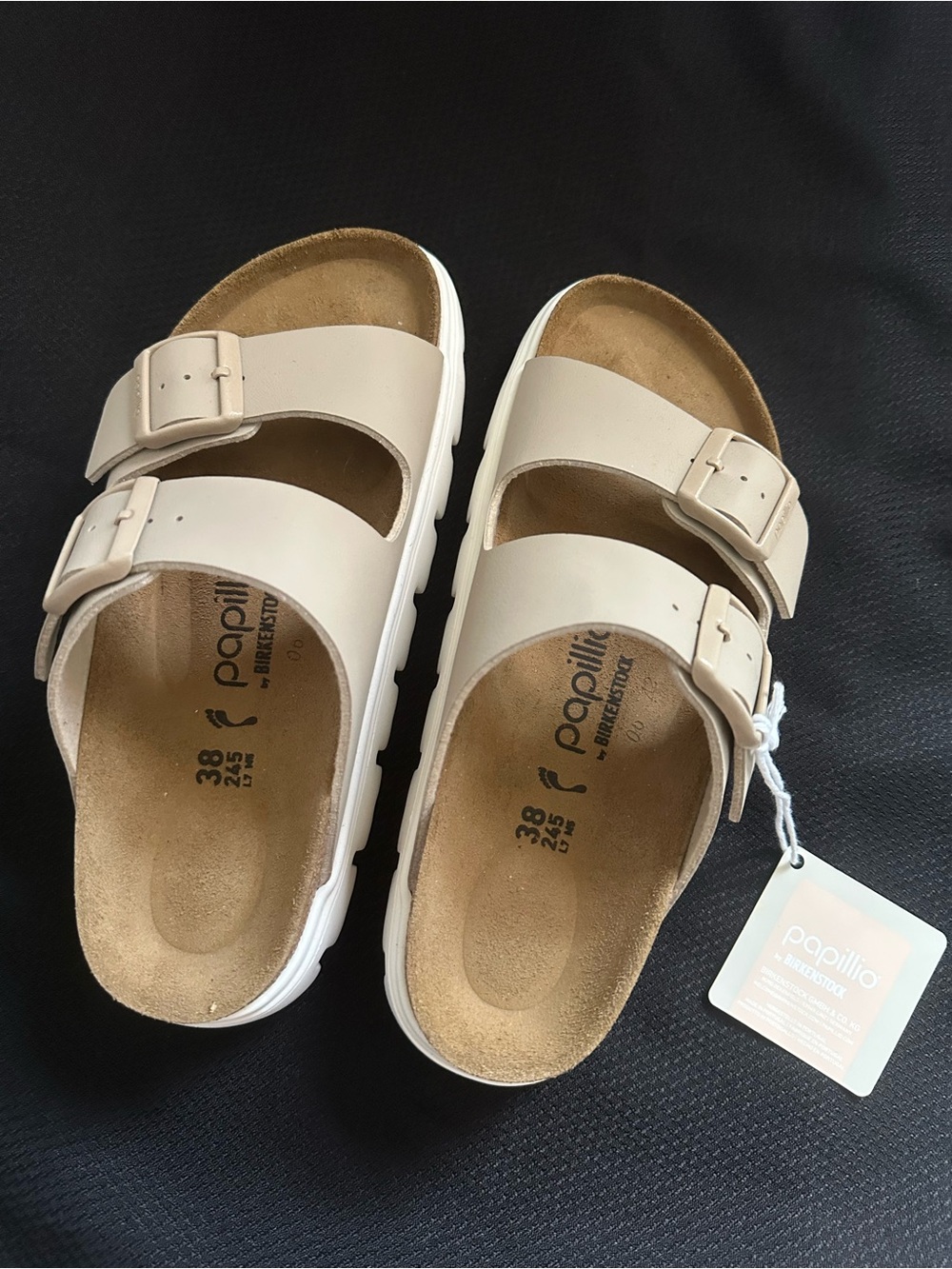 NIB Birkenstock Papillo Chunky Birko-Flor Sandles - Picture 4 of 8